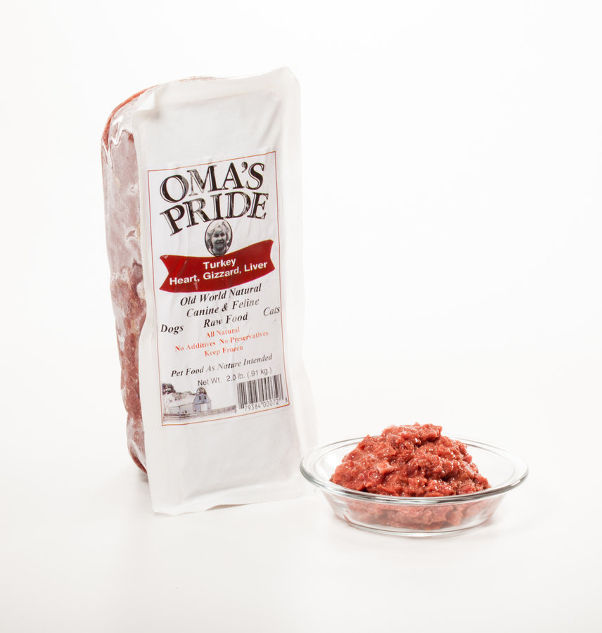 TURKEY ORGAN MEAT - 1 lb GROUND Case of 10
