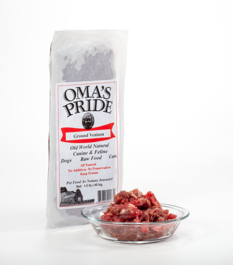 Venison Ground 1 lb brick case of 10