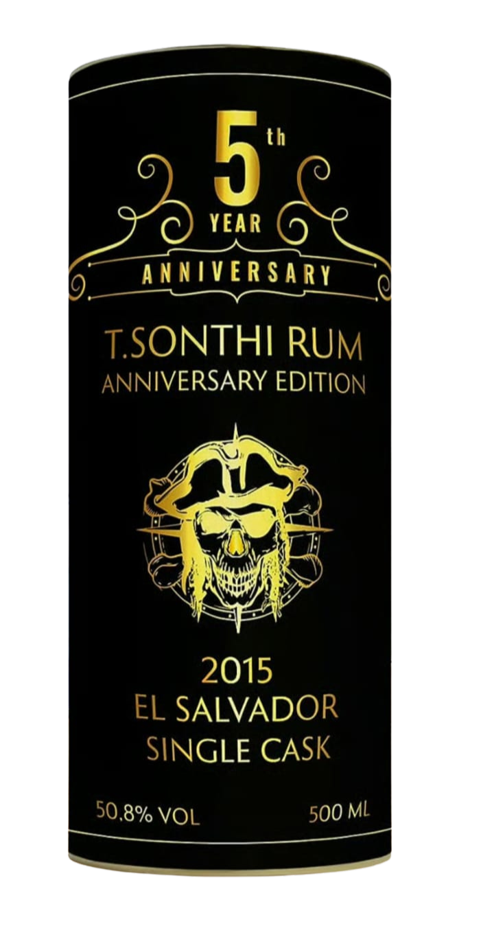 T. Sonthi 5th Anniversary Rum El Salvador Single Cask 50,8% 0,5L