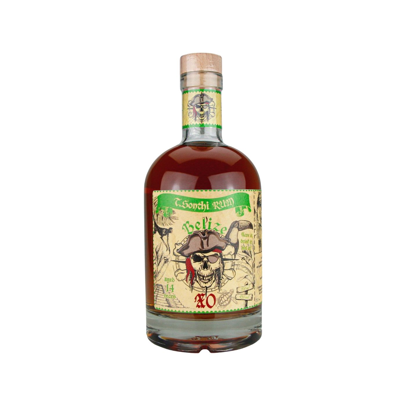 T. Sonthi Belize 14 Jahre Rum XO