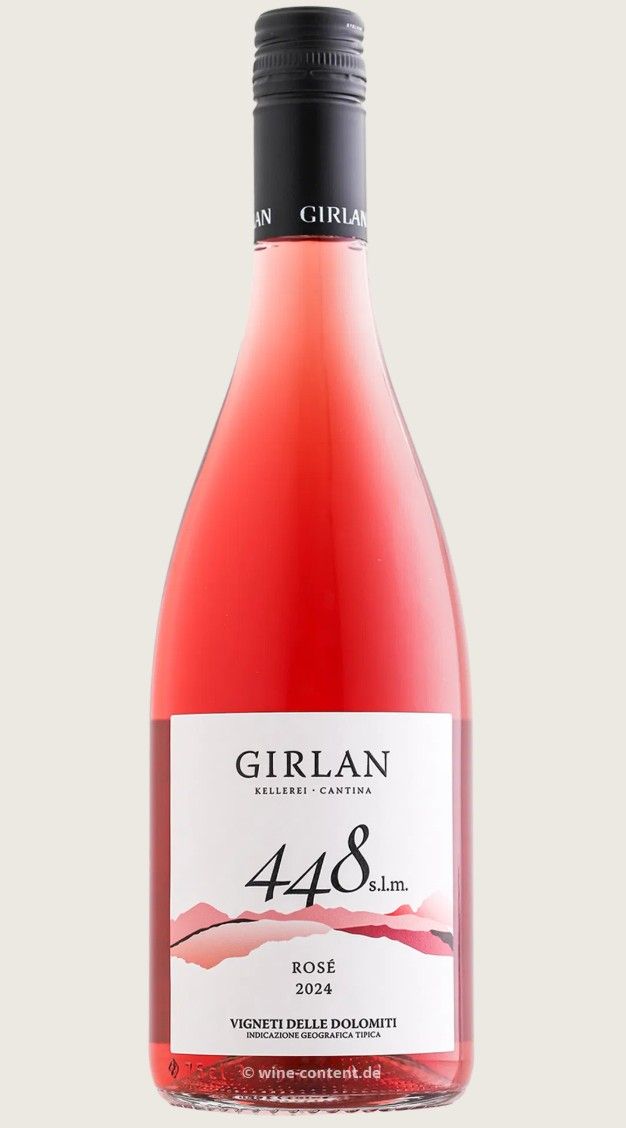 Rosé 2024 448 s.l.m. - Kellerei Girlan