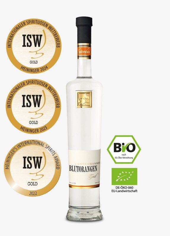 Lantenhammer Blutorangengeist in Bio-Qualität 42%
