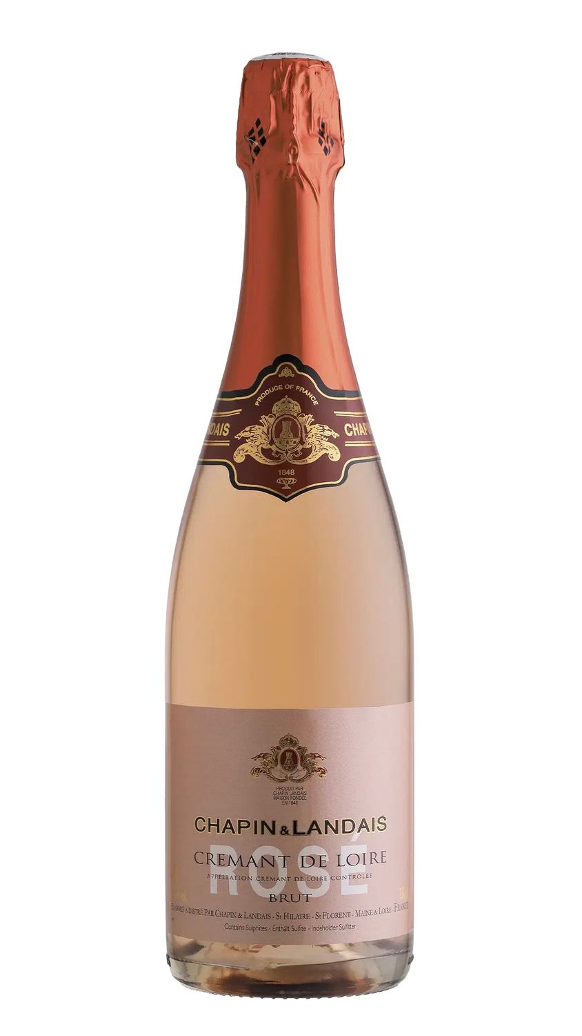 Chapin &amp; Landais - Crémant de Loire Rosé Brut
