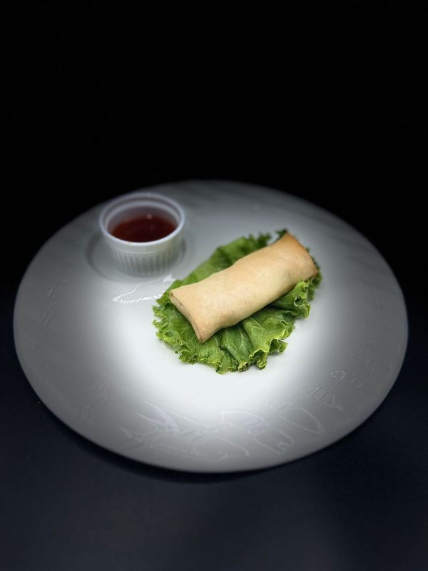 Involtino gamberi e mozzarella