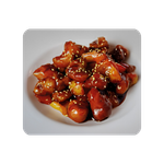 Gamberi fritti con salsa agrodolce