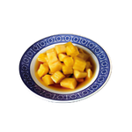 Carote bianche marinate in salsa di soia