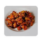 Pollo in salsa agrodolce