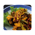 Pollo croccante con sale e peperoncino