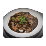 Filetto di manzo con taro e tartufo nero