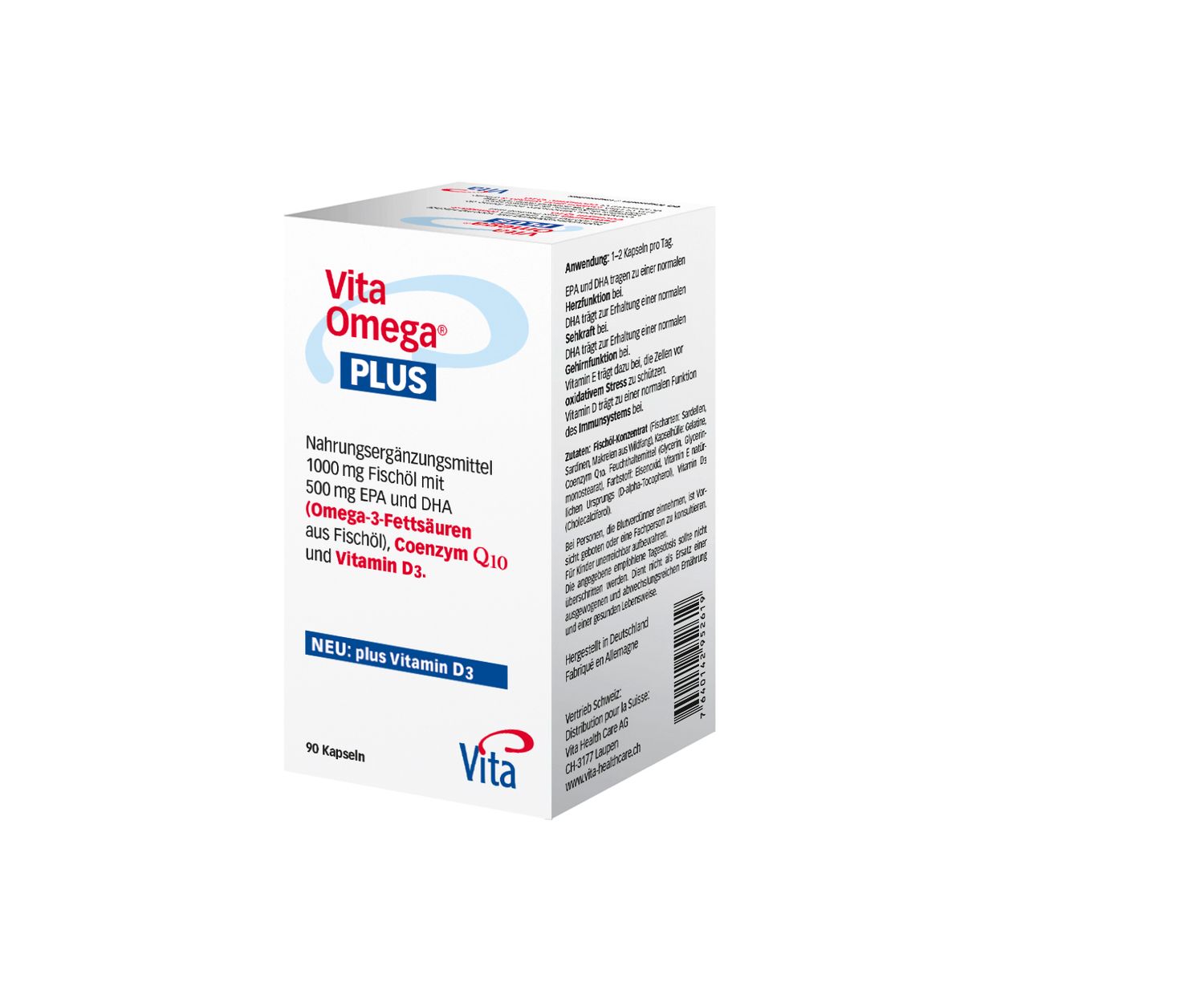 VITA Omega Plus Vita Health Care (Kapseln, 90 Stück)