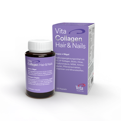 Vita Collagen Hair & Nails Vita Health Care Kapseln, 120 Stück
