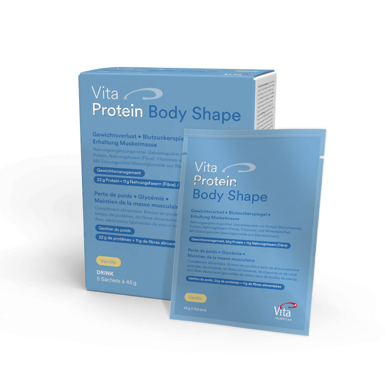 VITA Protein Body Shape Vita Health Care Sachets, 5x45g