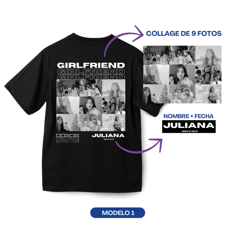 Camiseta  Only You (Personalizable)