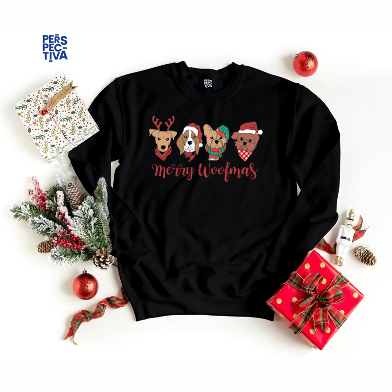 Sudadera Merry Woofmas