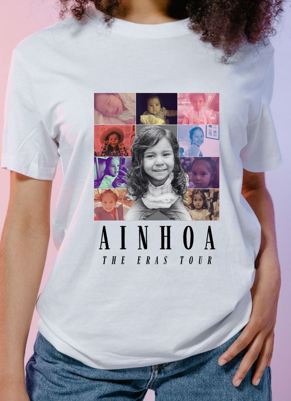 Camiseta Personalizada - Collage retro The eras tour