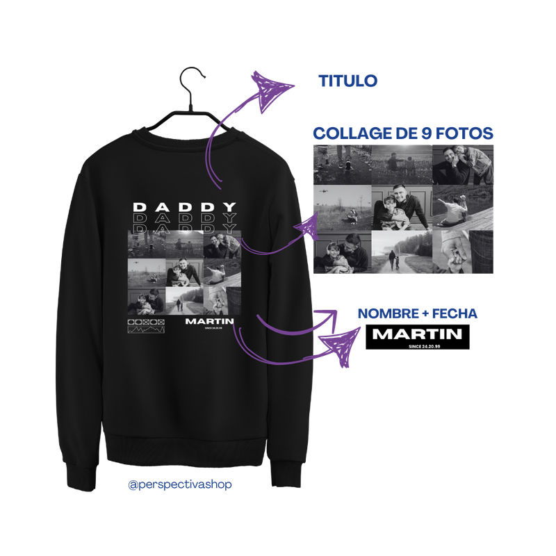 Sudadera Papa - Personalizado