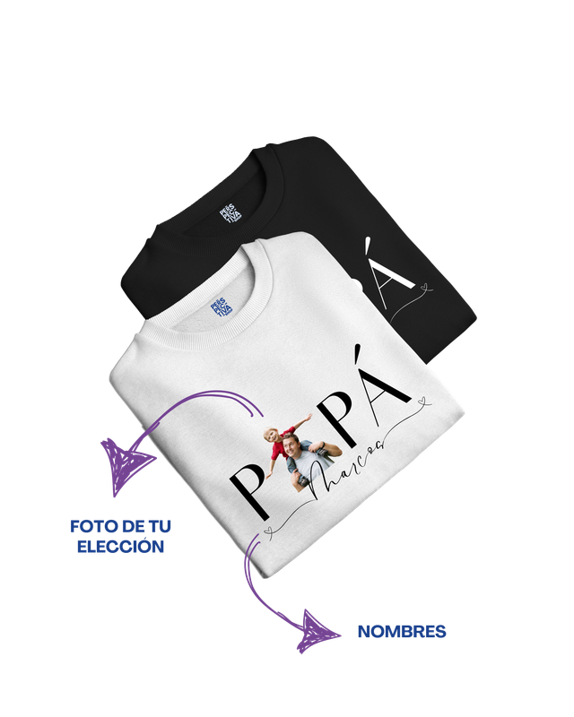 Sudadera para Papa - nombres y fotos