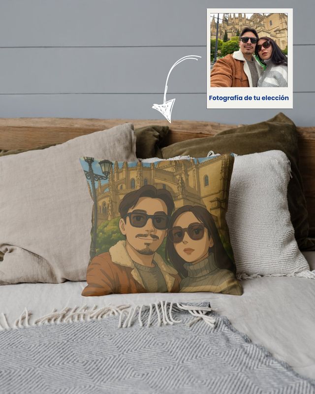 Cojín con Foto Animada
