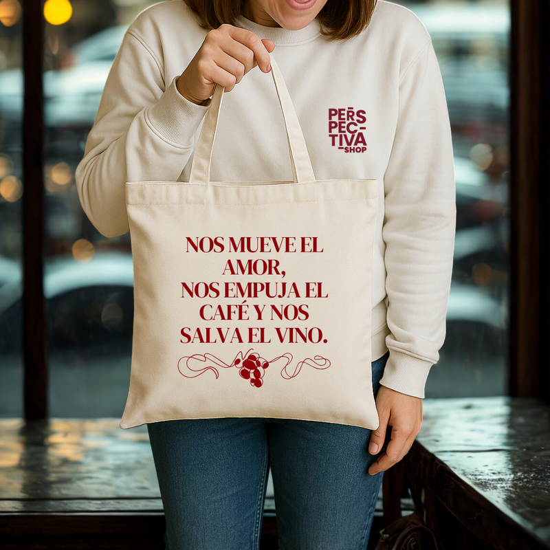 Tote Bag - Nos salva el vino