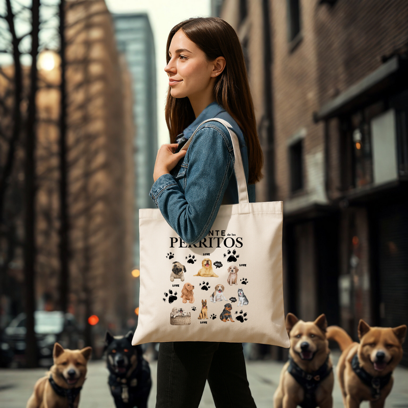 Tote Bag Amante de los Perritos