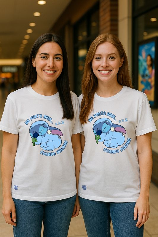 Camiseta Stitch - Me porto bien