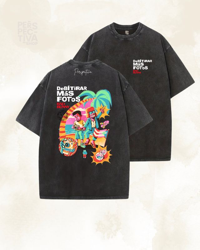 Camiseta Bad Bunny - debi tirar mas fotos