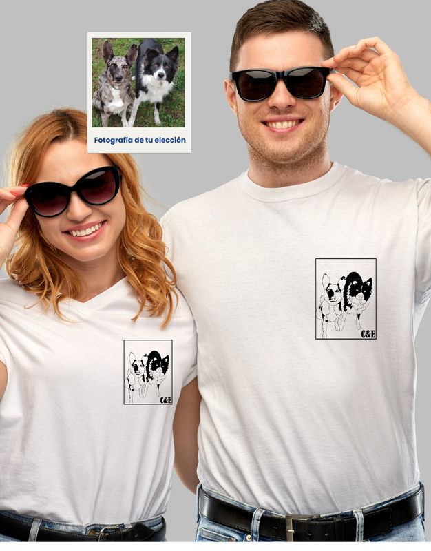 Camiseta Foto Silueta (Personalizable)
