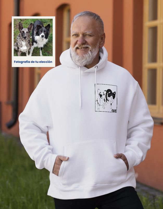 Sudadera Foto Silueta- Personalizable