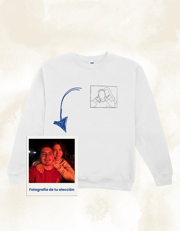 Sueter Foto Silueta (Personalizable)