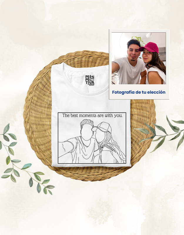 Camiseta  Foto Silueta (Personalizable)