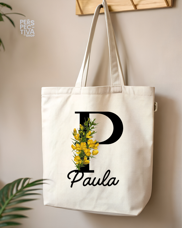Tote Bag Toxo Inicial + Nombre