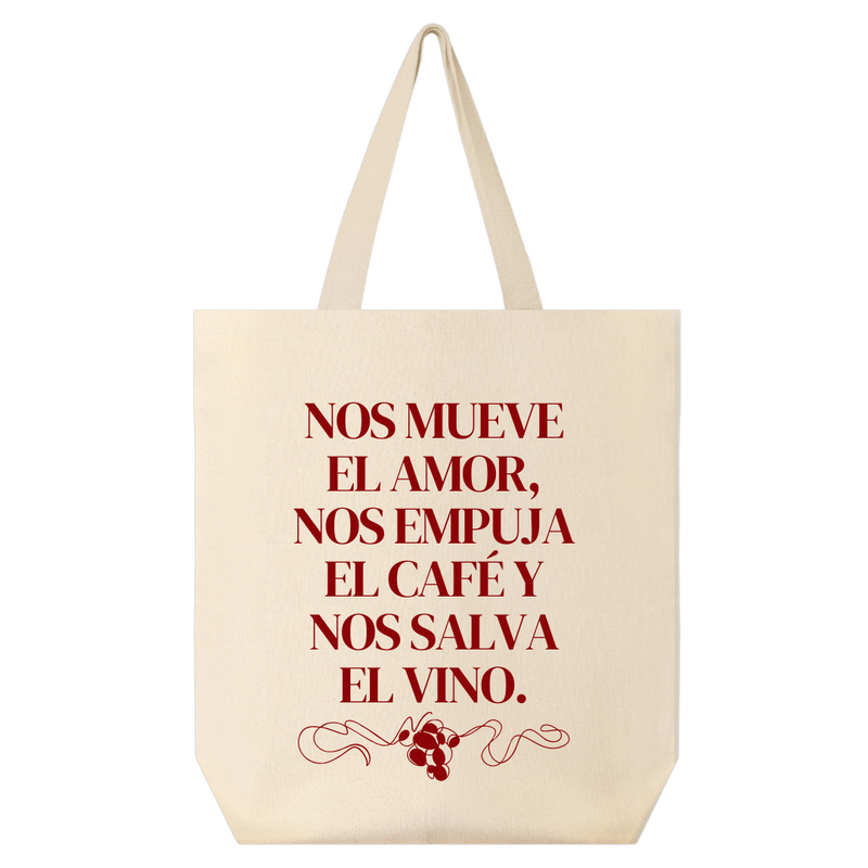 Tote Bag - Nos salva el vino