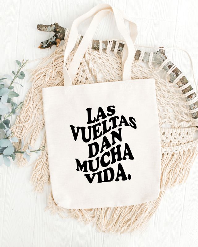 Tote Bag - las vueltas dan mucha vida