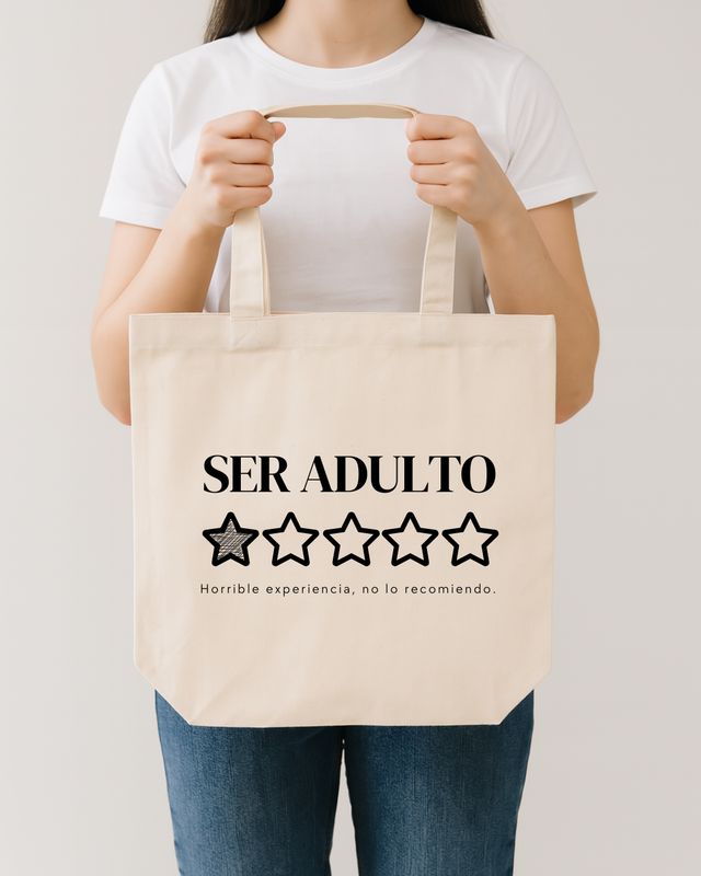 Tote Bag - Adulto Experiencia - Bolsa