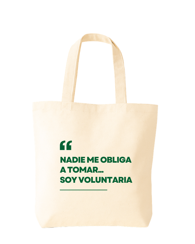 Tote Bag - Nadie me obliga a tomar
