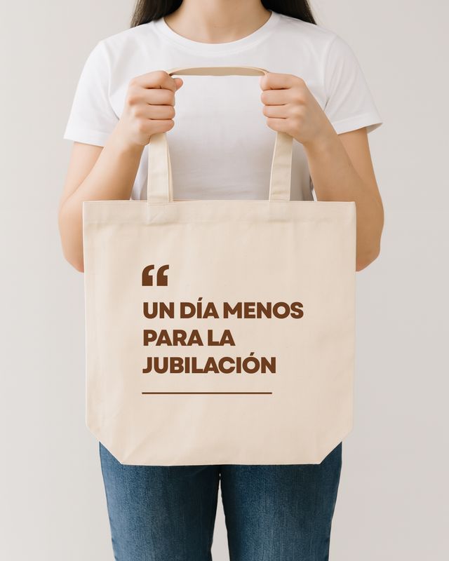 Tote Bag - Bolsa - Jubilación