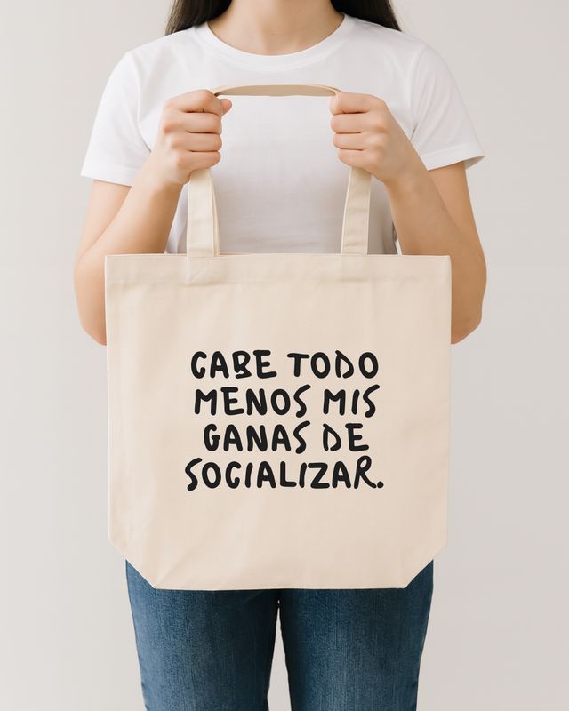 Tote Bag - Bolsa - cabe todo