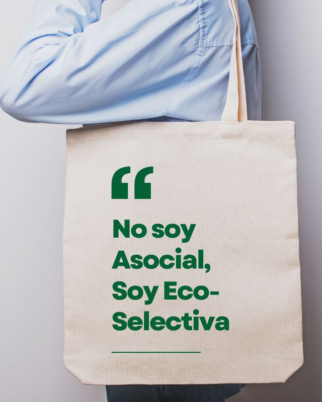 Tote Bag - No soy Asocial