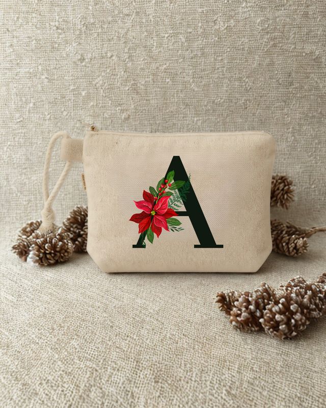 Neceser Navidad con Inicial + Nombre