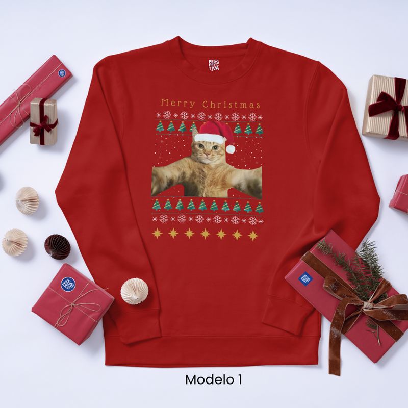 Sudadera Meme navidad