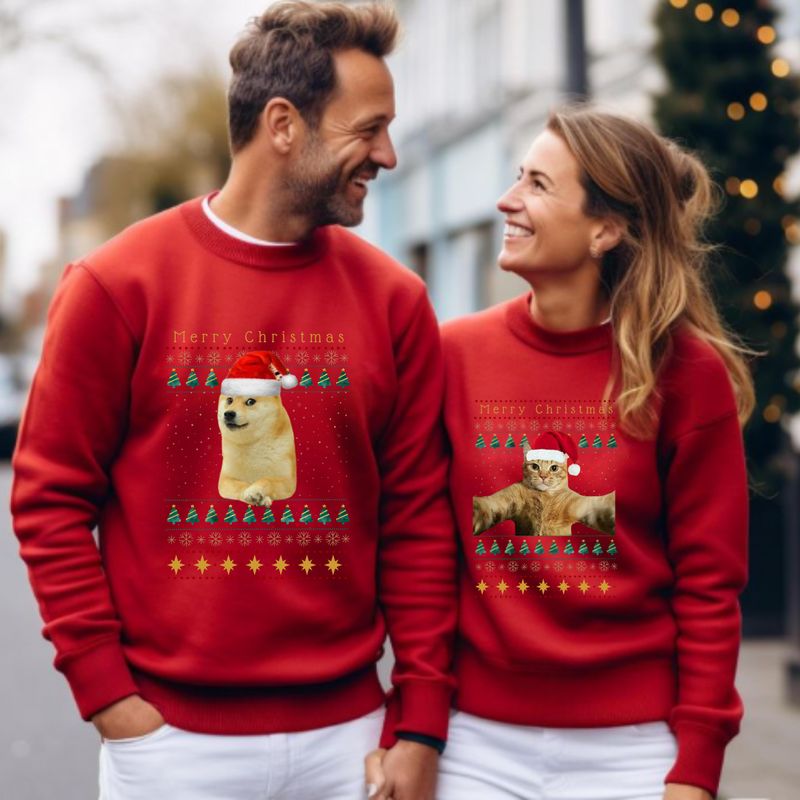 Sudadera Meme navidad