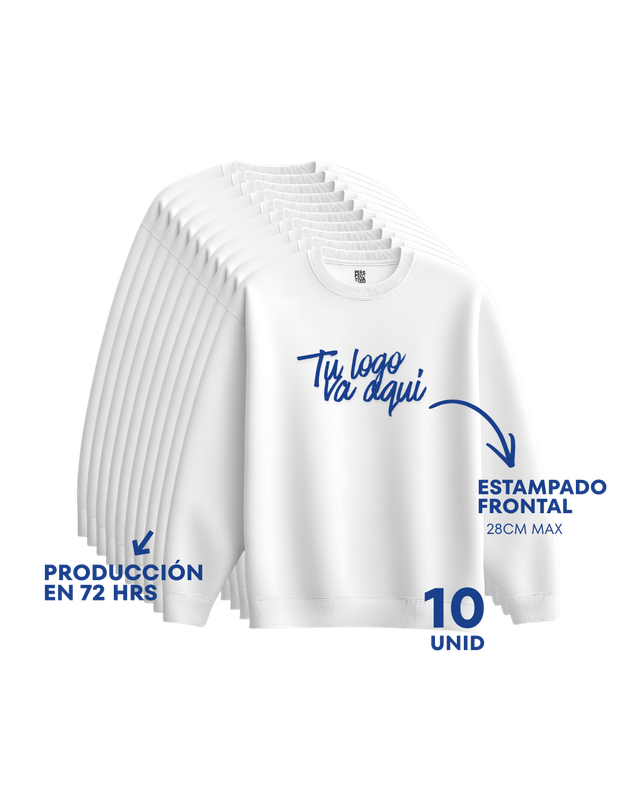 Pack 10 Sudaderas personalizadas