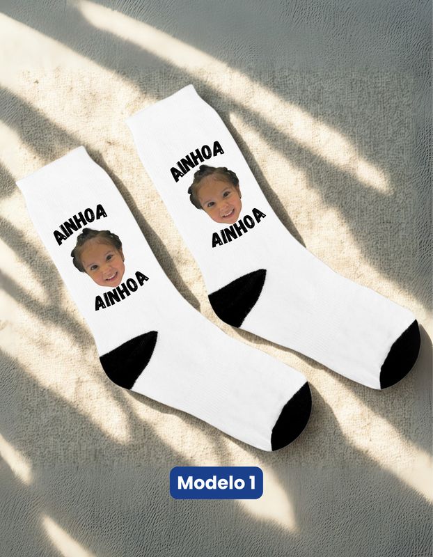 Calcetines Personalizados con foto y nombre