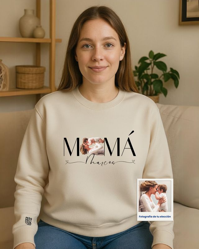 Sudadera Mamá - nombres y fotos