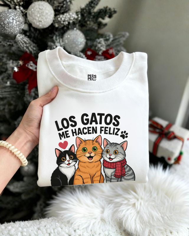 Sudadera Alergia Humana - Felicidad Felina