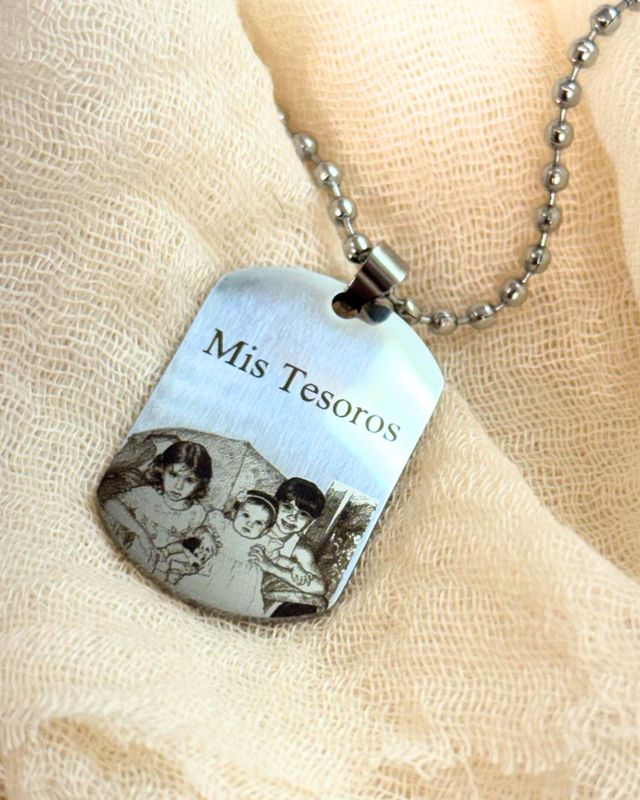 Collar Mili - fotograbado