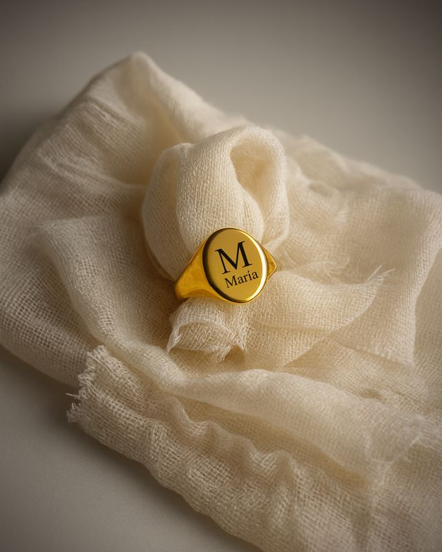 Anillo circular  - Grabado