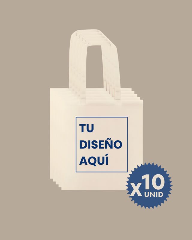 lote 10 Tote Bag - Bolsas Personalizada
