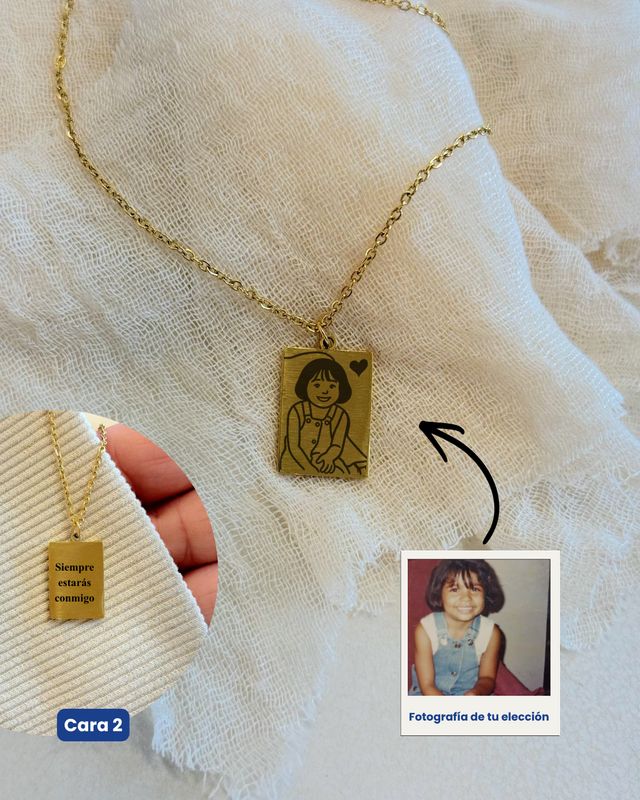 Collar Rectangular - Silueta personalizada