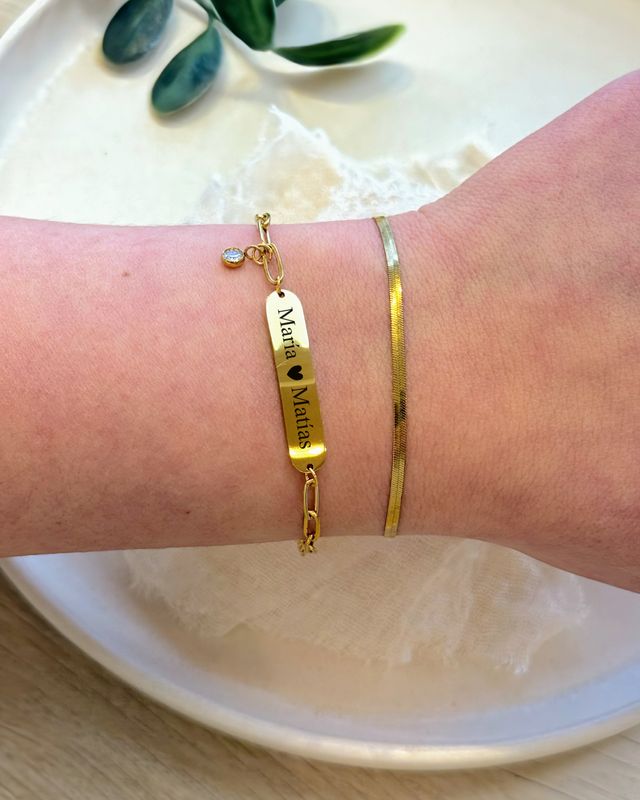 Pulsera Brillo - Grabado